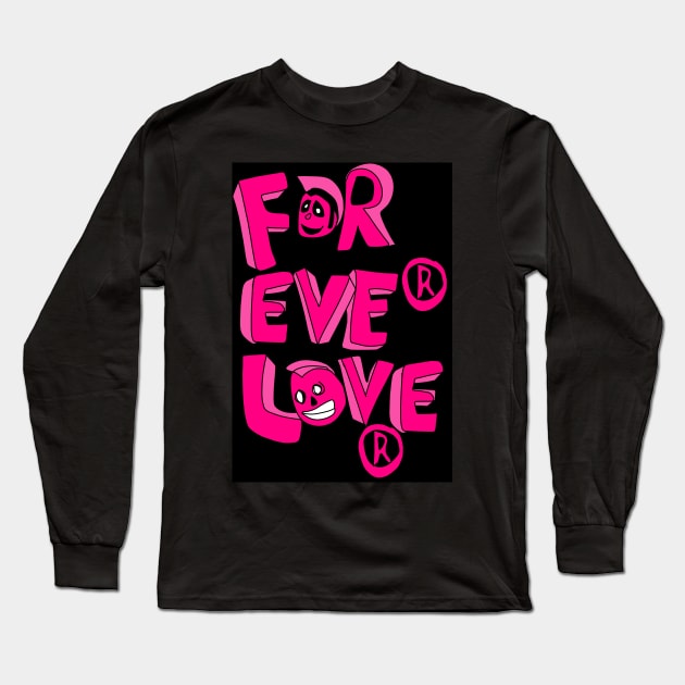 forever lovers Long Sleeve T-Shirt by Hahanayas